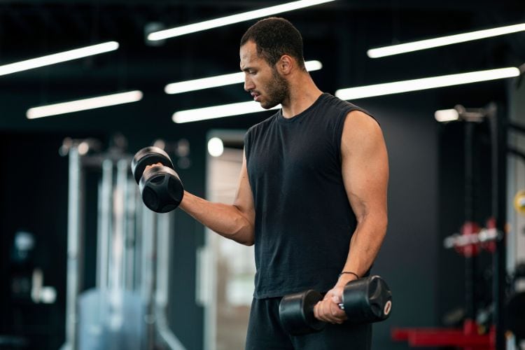 workout split for muscle gain