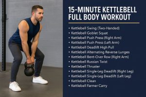 15 min kettlebell workout men